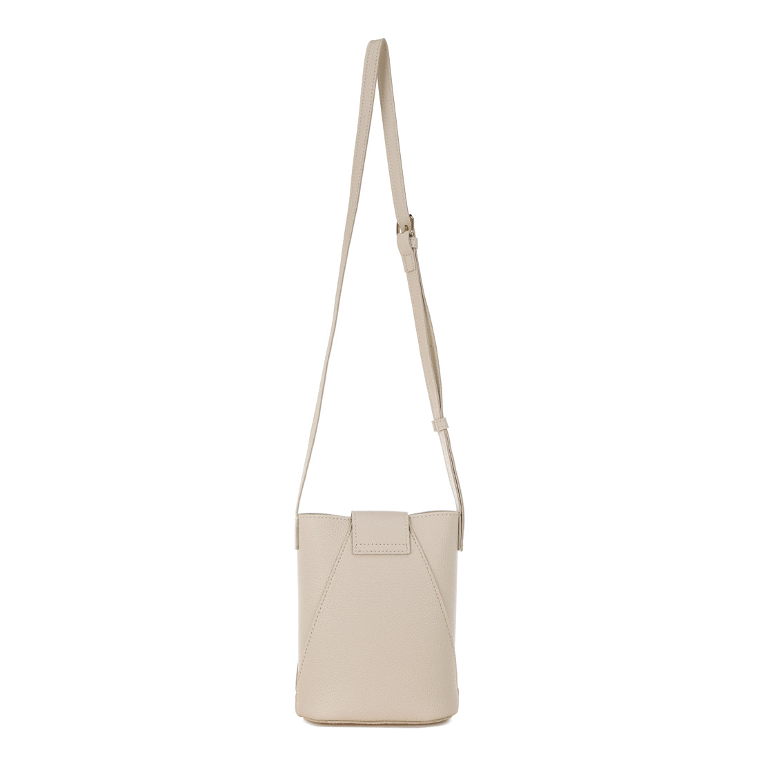 flap closure sling bag#color_off-white