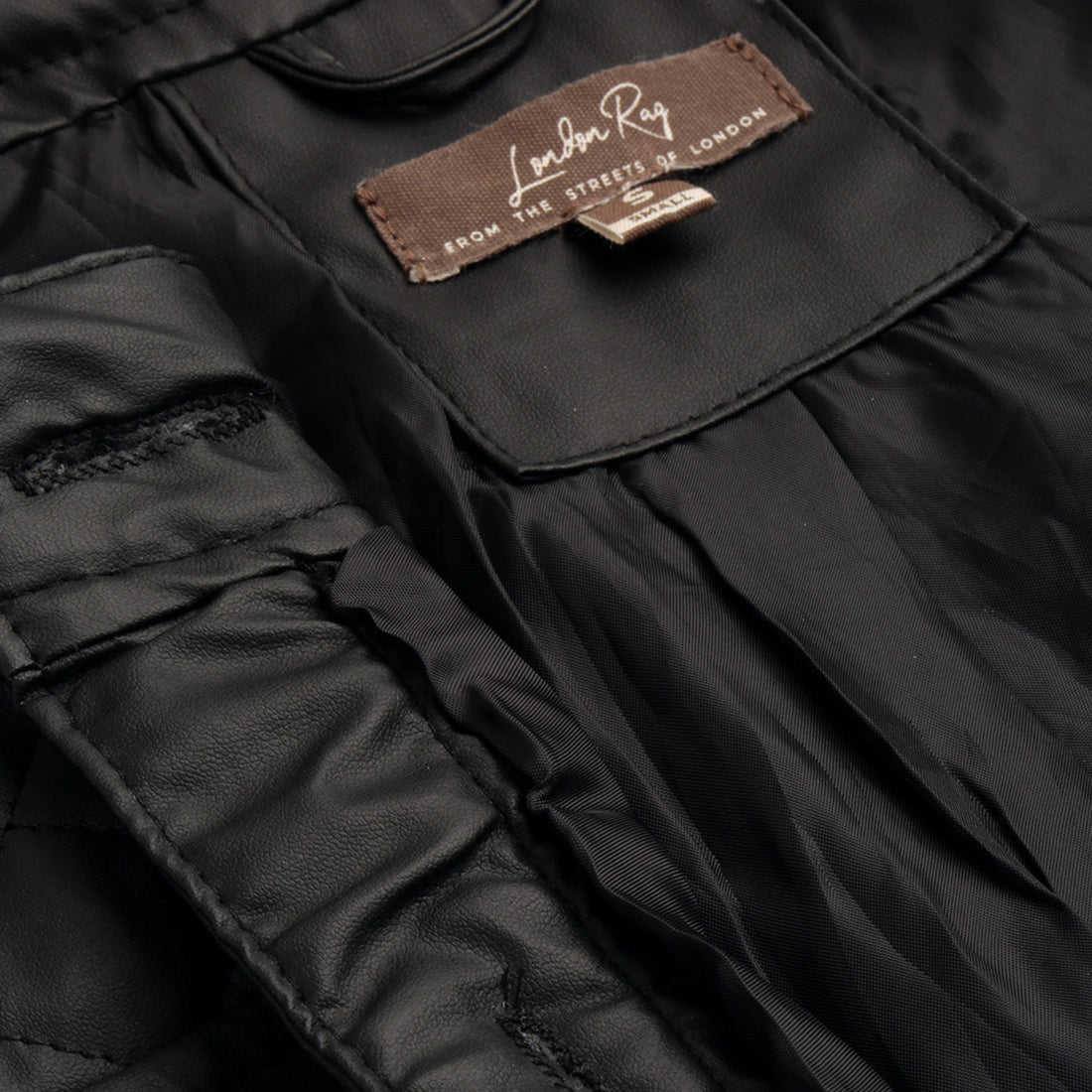 quilted jacket#color_black
