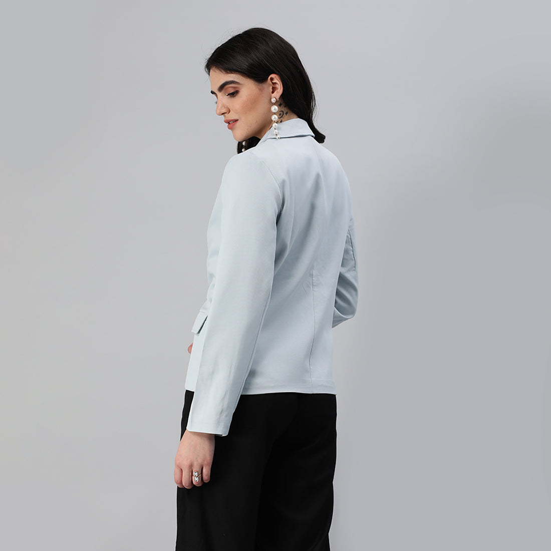 casual blazer jacket#color_aqua-blue