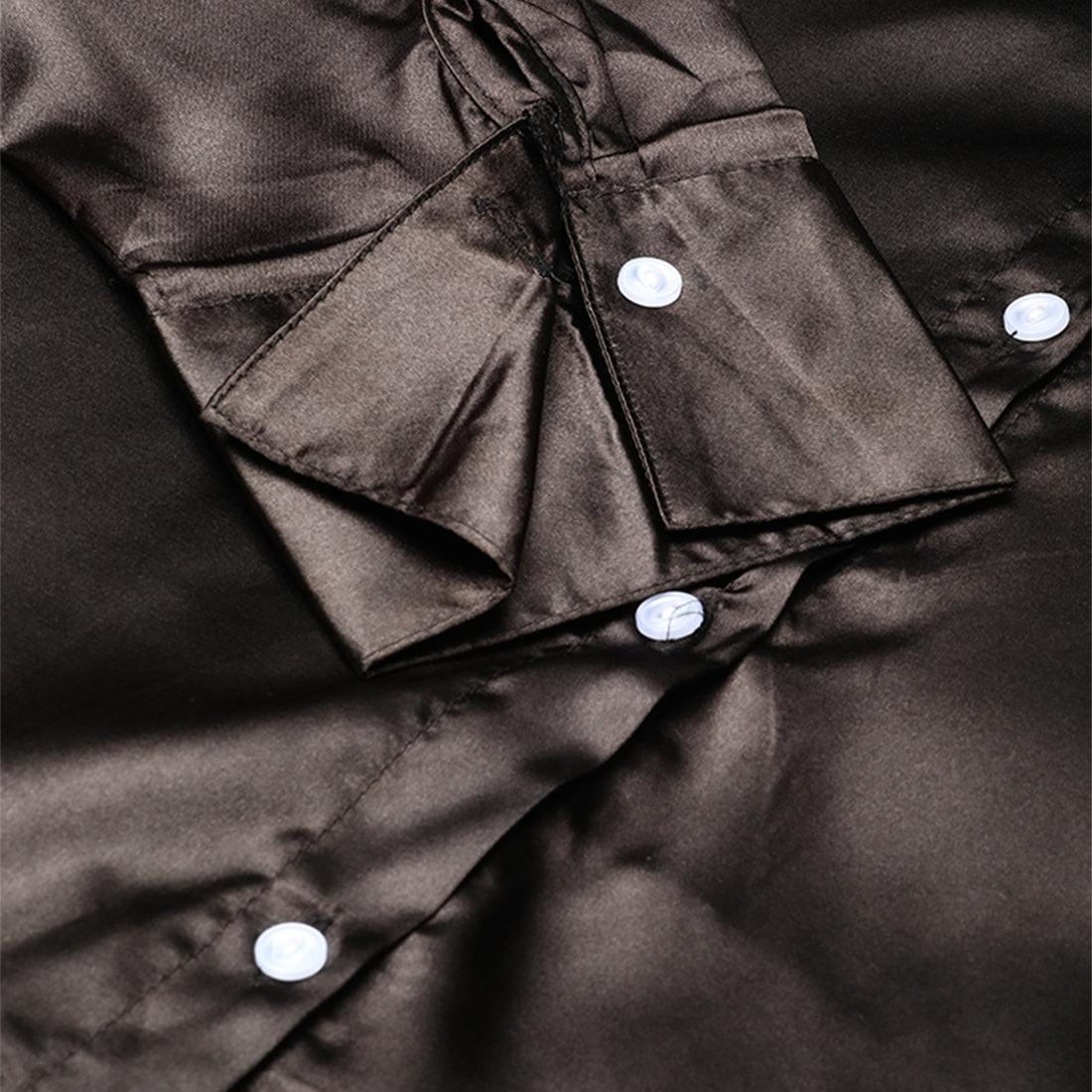 long sleeve satin shirt#color_black