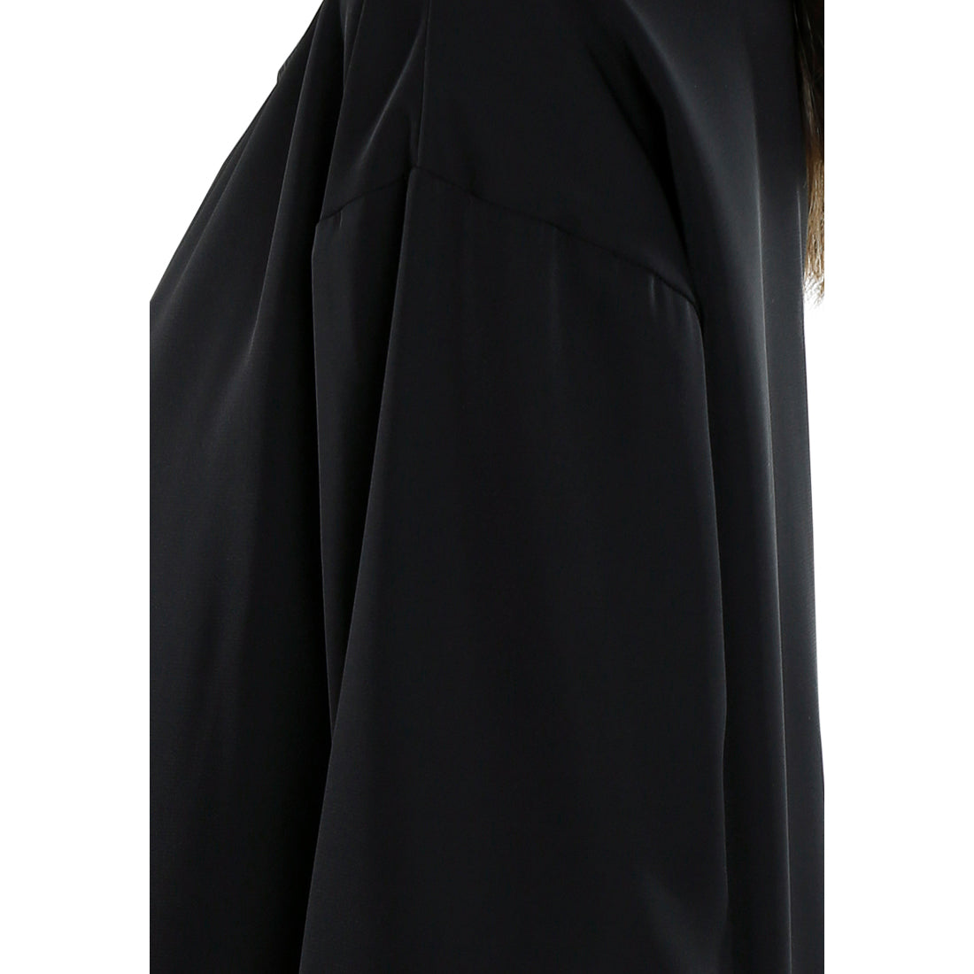 drawstring relaxed top#color_black