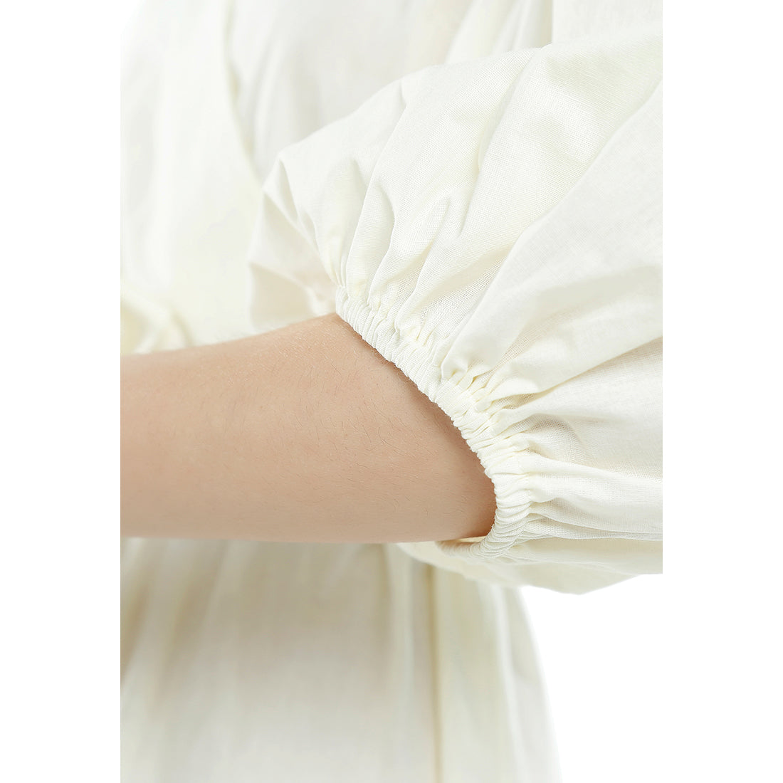 v-neck belt dress#color_off-white