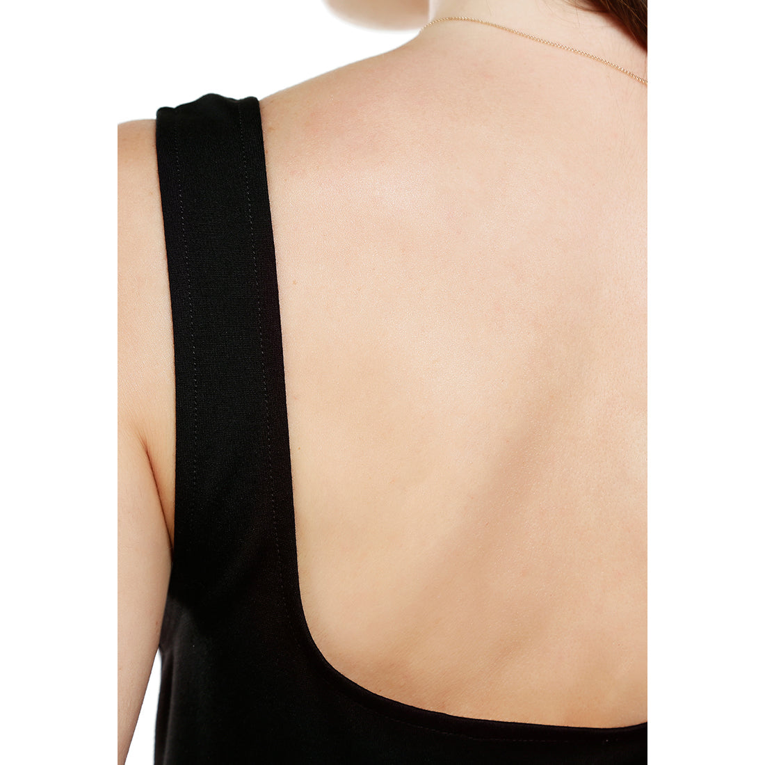 slim fit mini dress#color_black