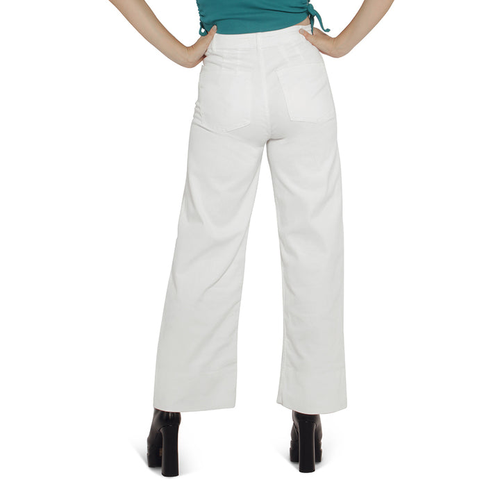 flared pants for women#color_white