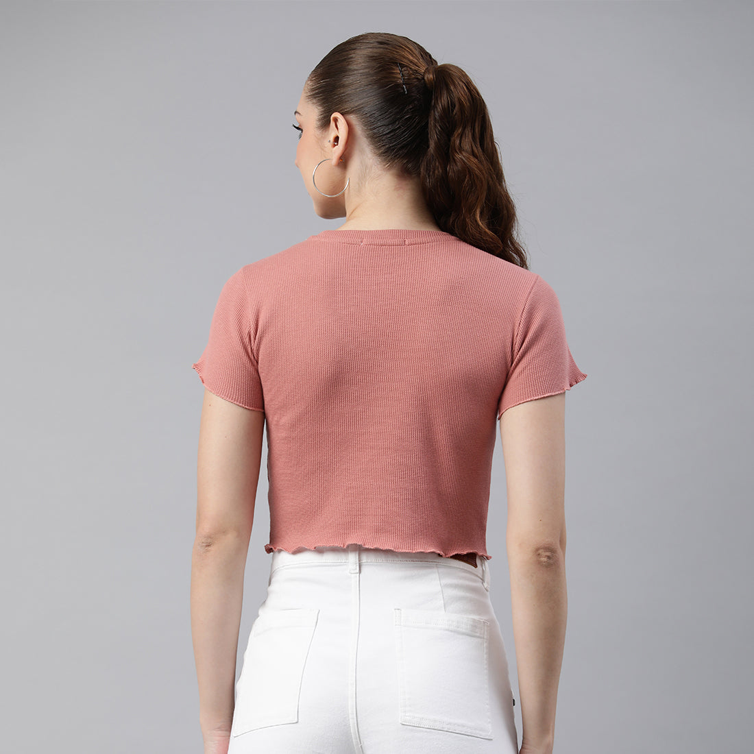 crew neck rib knit top#color_peach