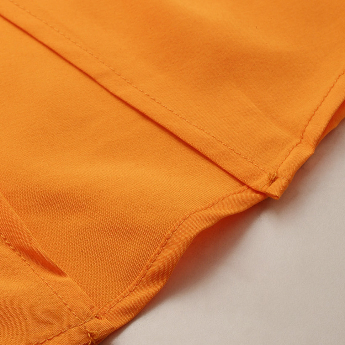 bow detail slit long skirt#color_orange