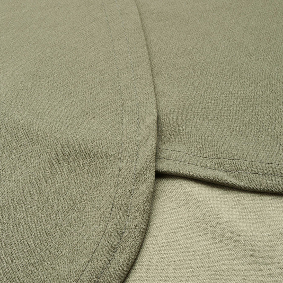 wrap style long maxi skirt#color_olive