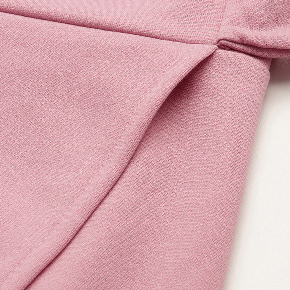 wrap style long maxi skirt#color_pink