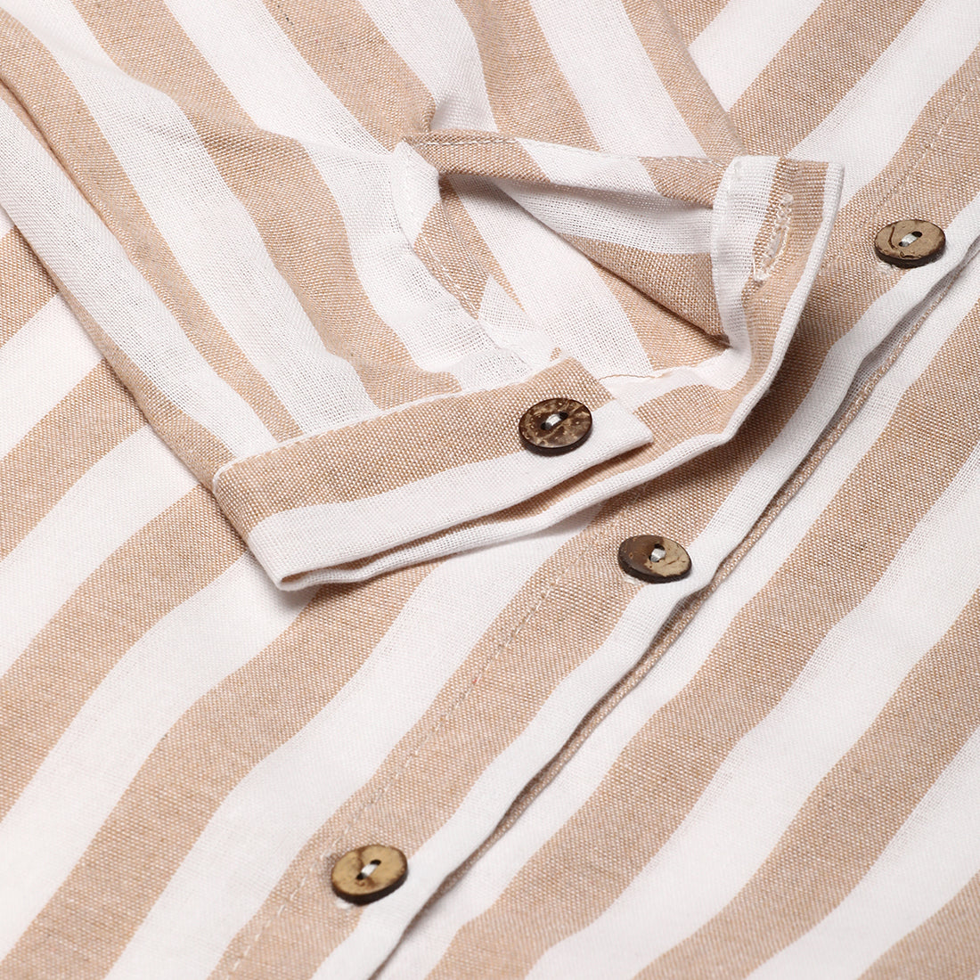 striped long sleeve shirt#color_beige