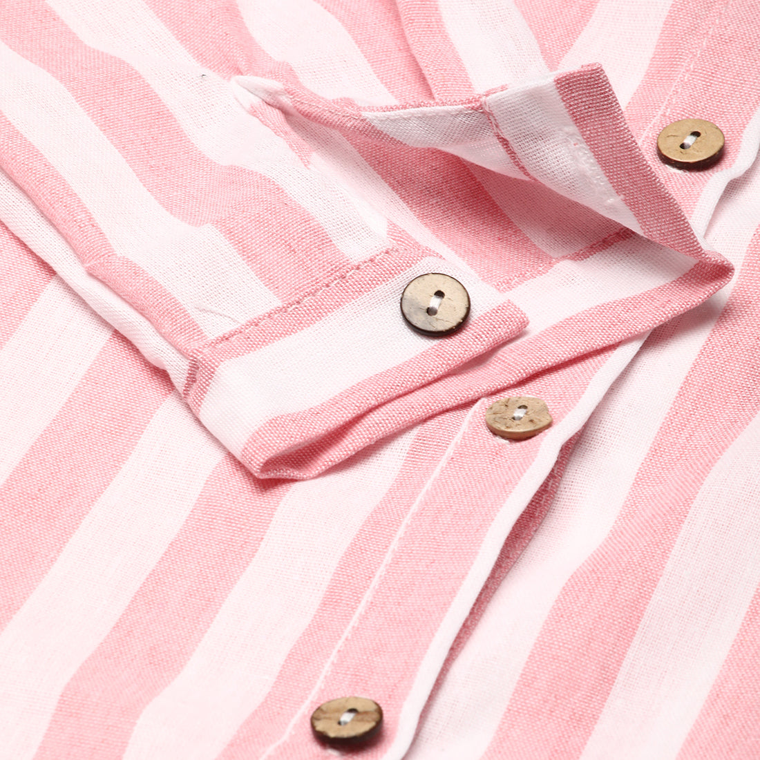 striped long sleeve shirt#color_pink