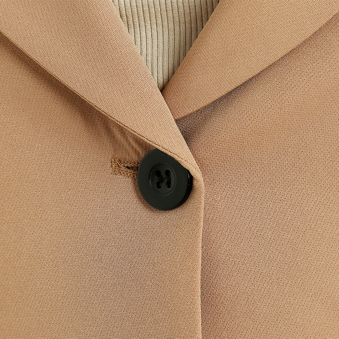 Two-Tone Lapel Blazer