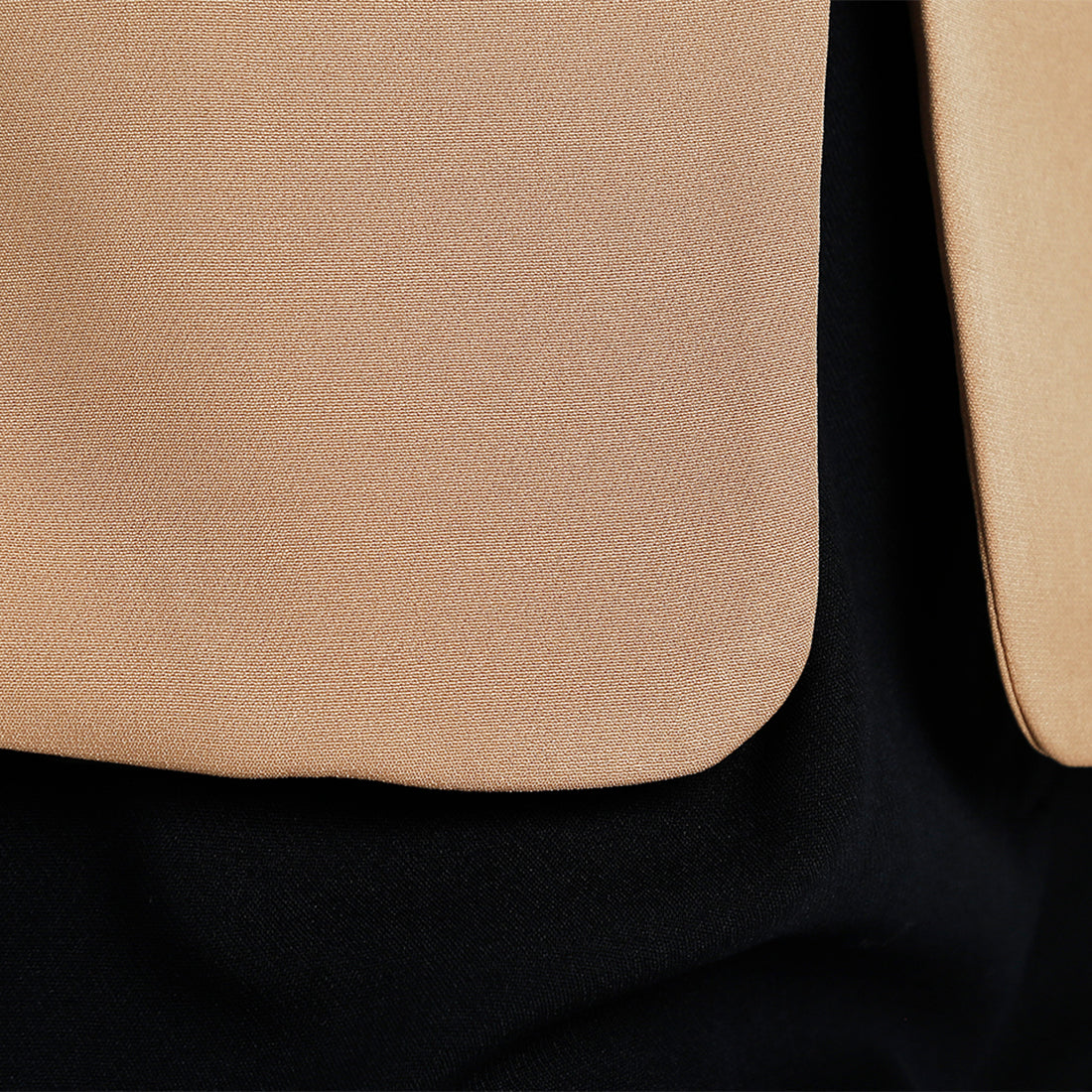 Two-Tone Lapel Blazer