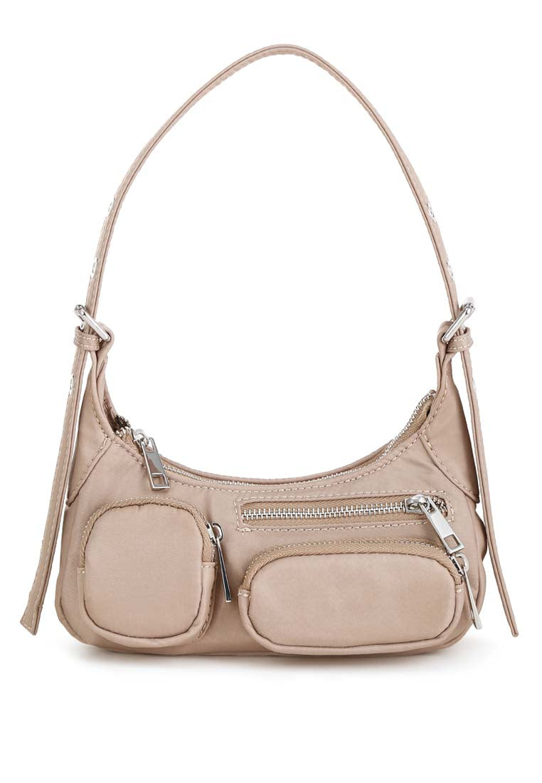 Cargo Pockets Shoulder Bag