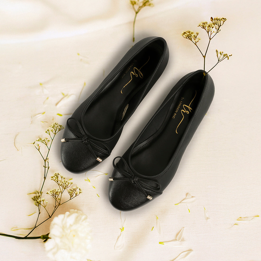 Women Two Tone Ballet Flats