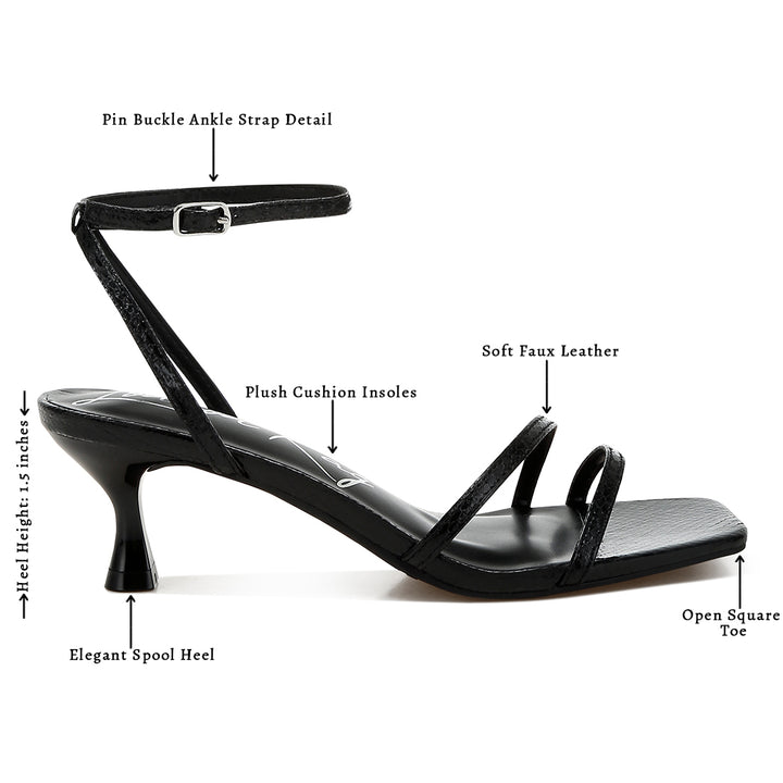 faux leather strappy sandals#color_black