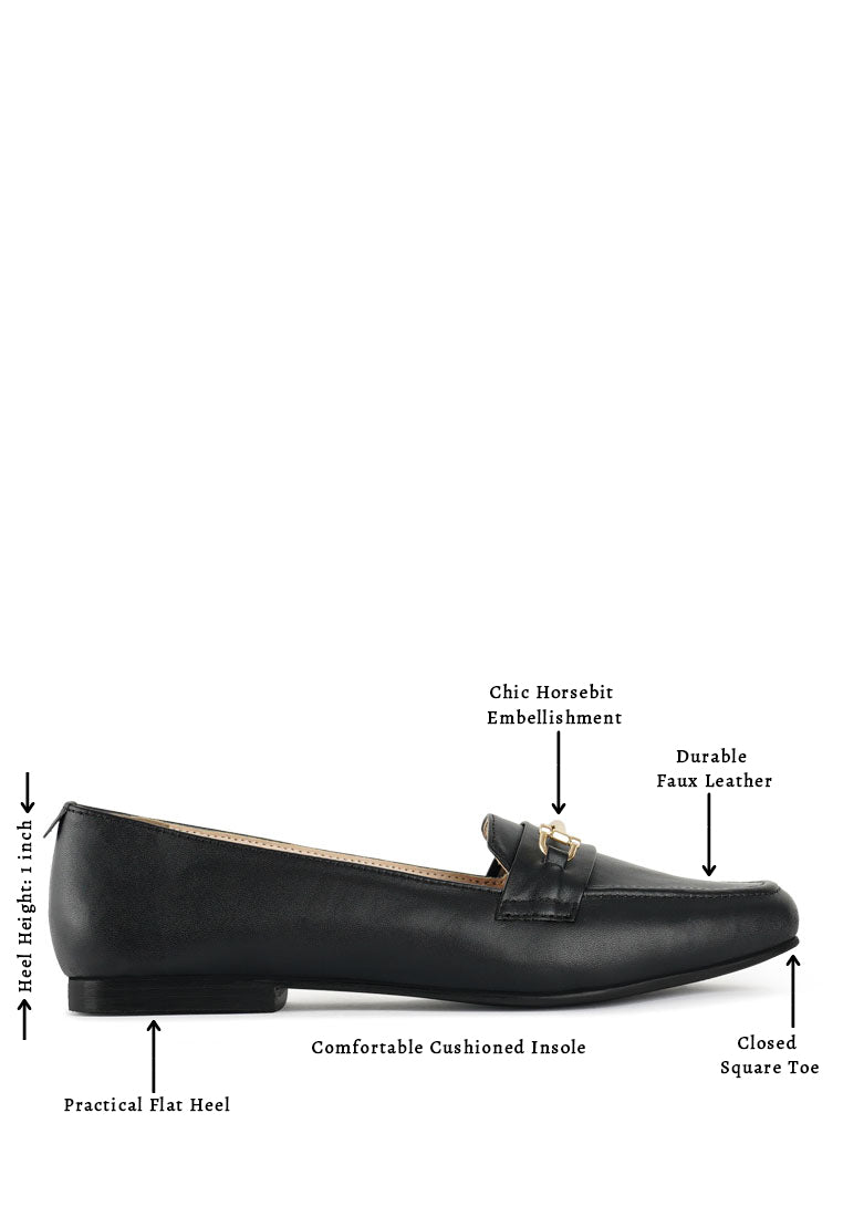 Women Classic Horsebit-Embellished Loafers