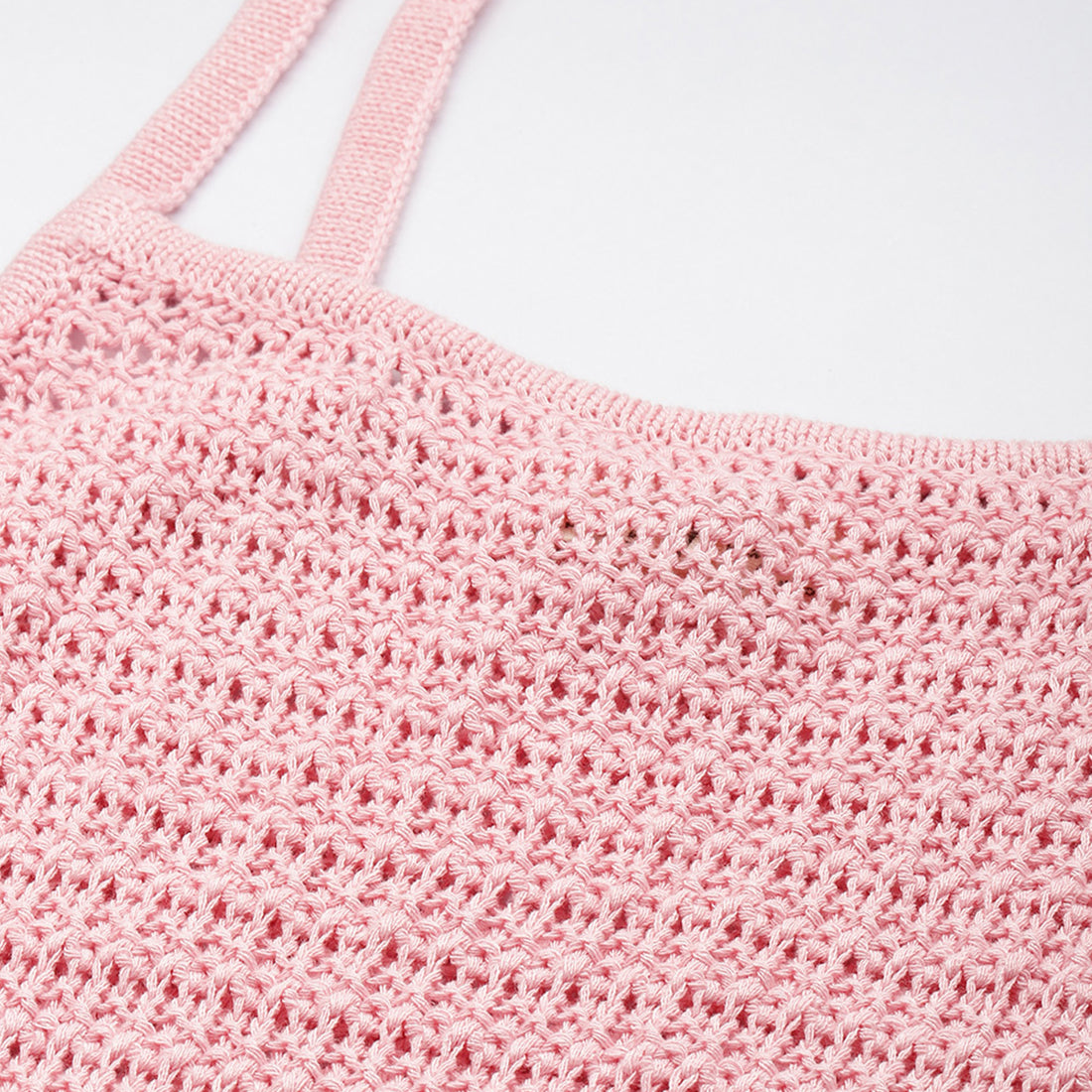 straight side slit dress#color_pink