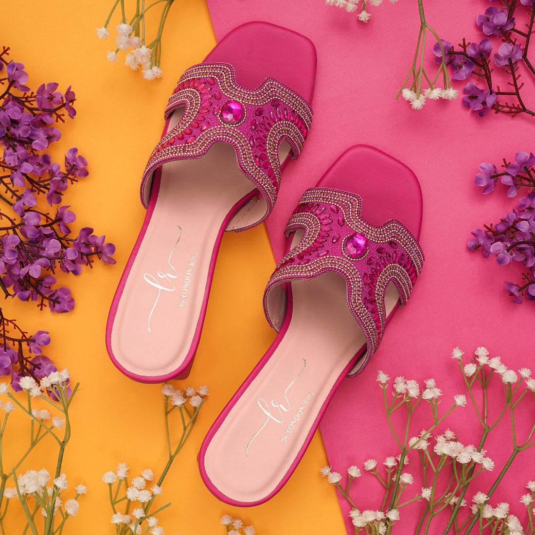 Women Embellished Block Heels