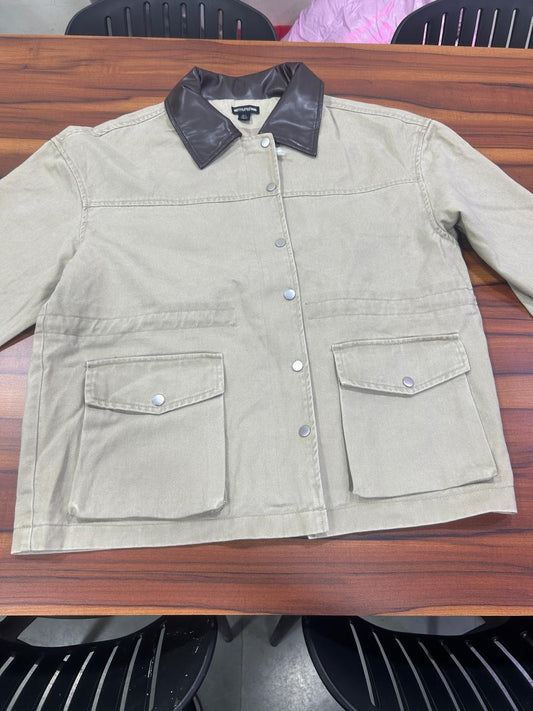 beige denim jacket#color_beige