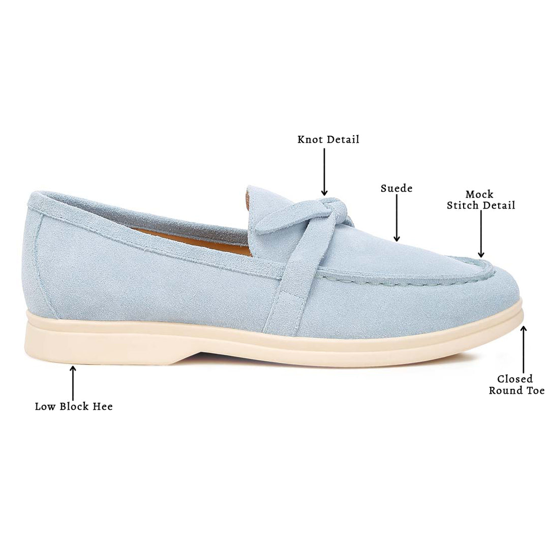 suede knot detailed loafers#color_baby-blue