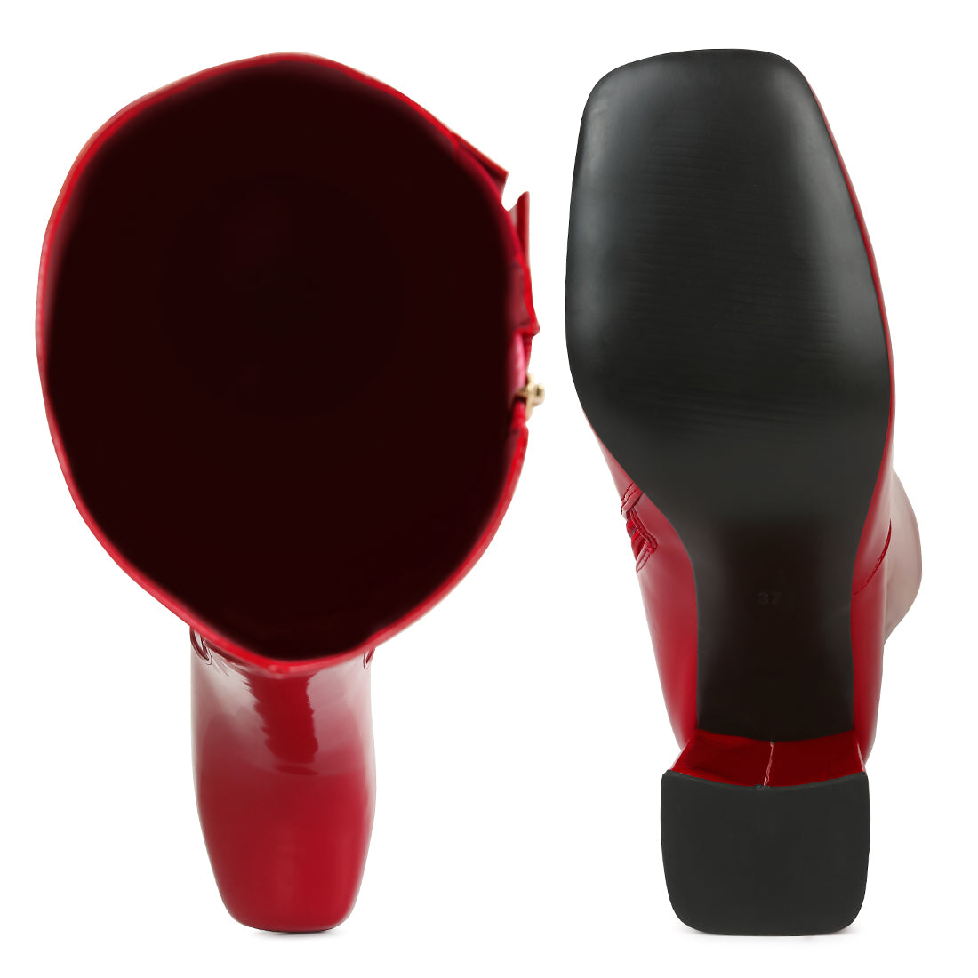 block heeled calf boots#color_burgundy