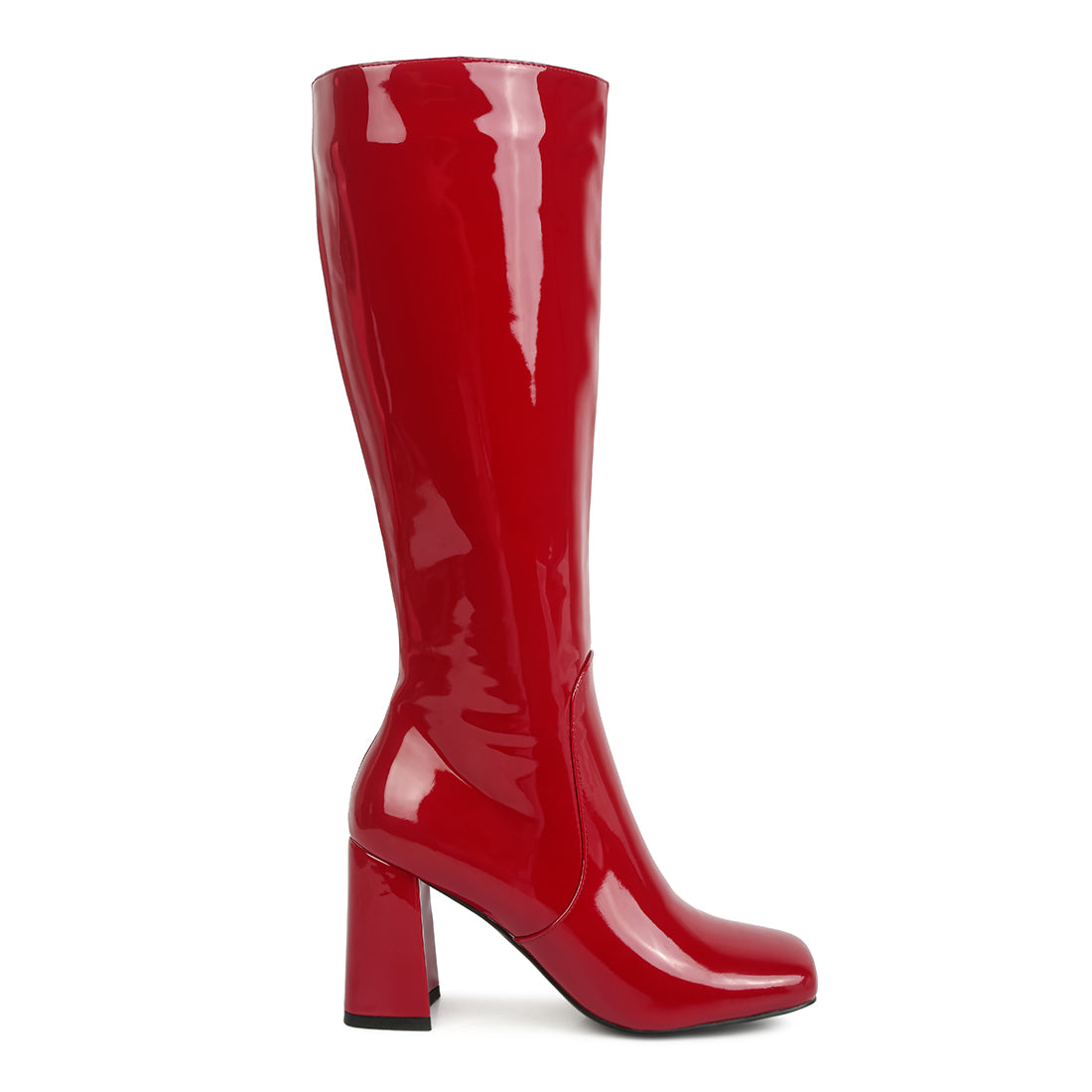 block heeled calf boots#color_burgundy