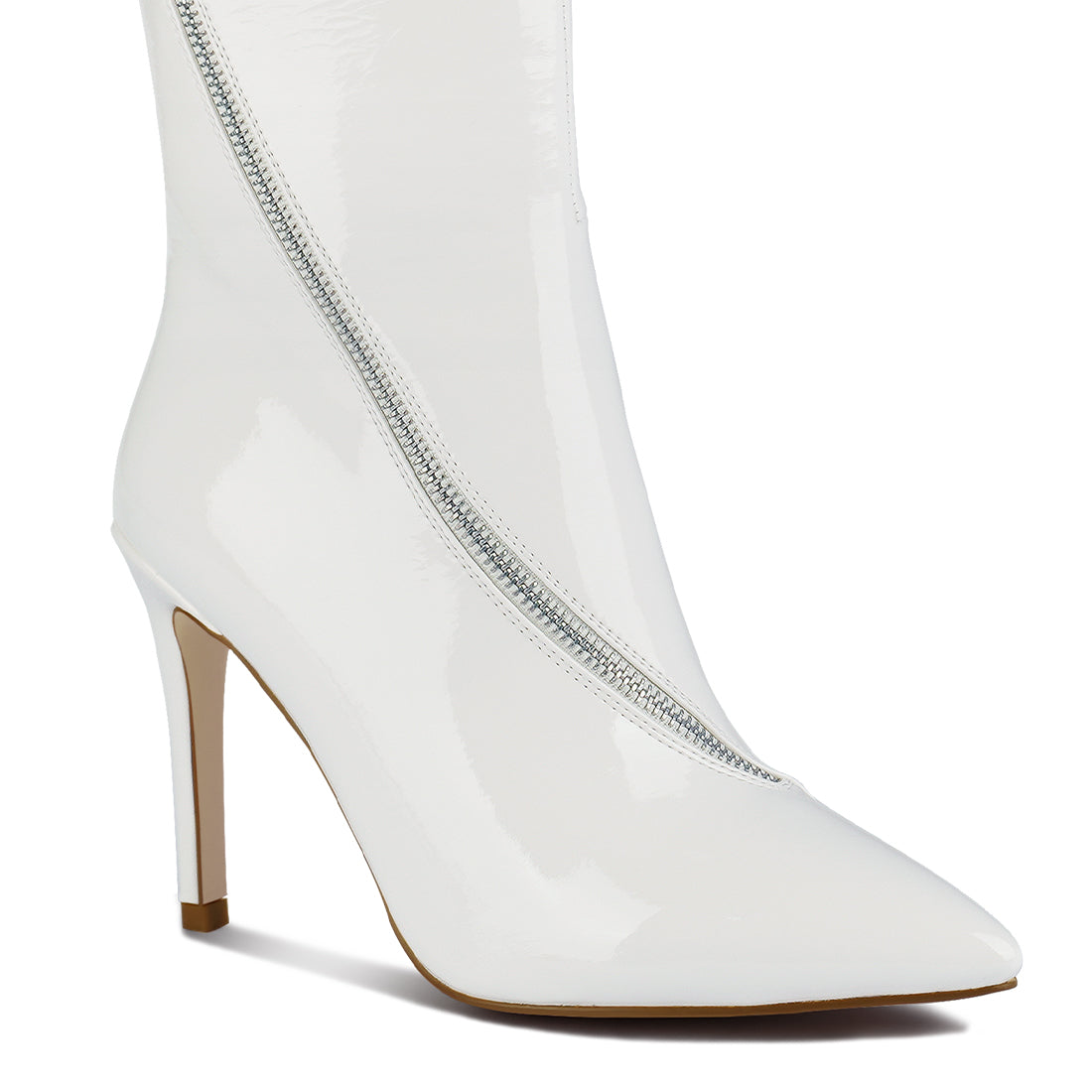zip around calf boot#color_white