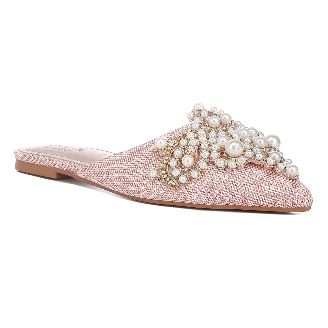 embellished delicate pearl mules#color_blush