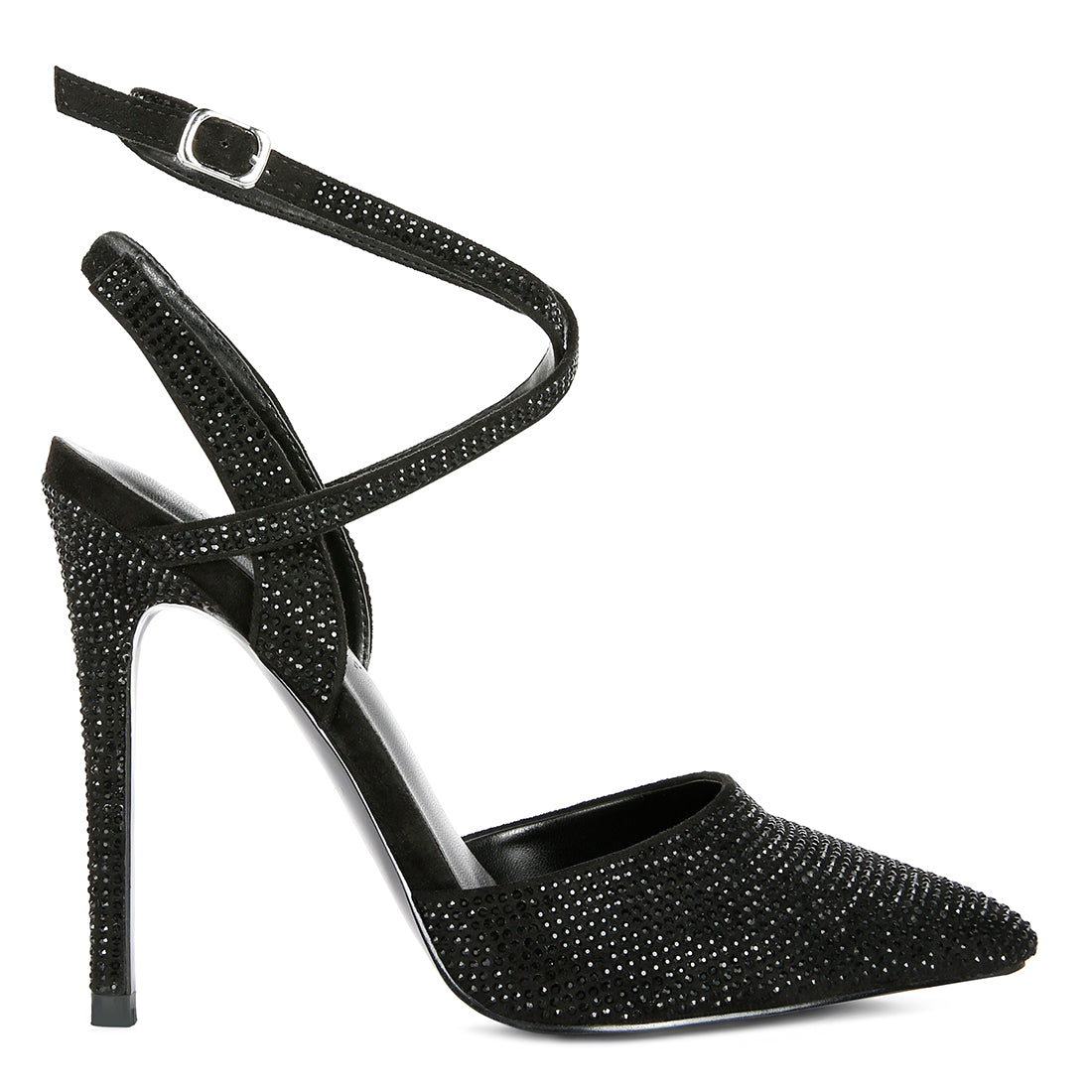 diamante studded high heeled sandal#color_black
