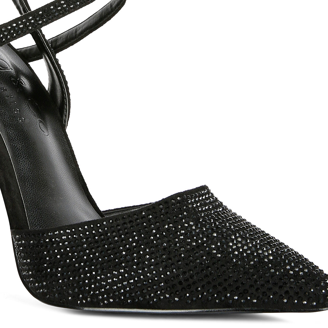 diamante studded high heeled sandal#color_black