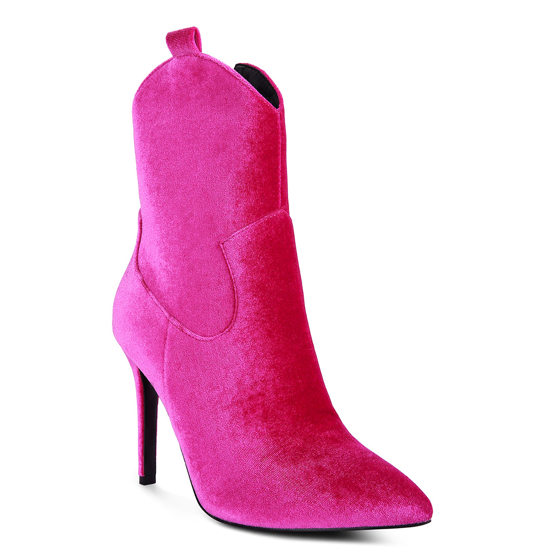 velvet cow girl boot#color_fuchsia