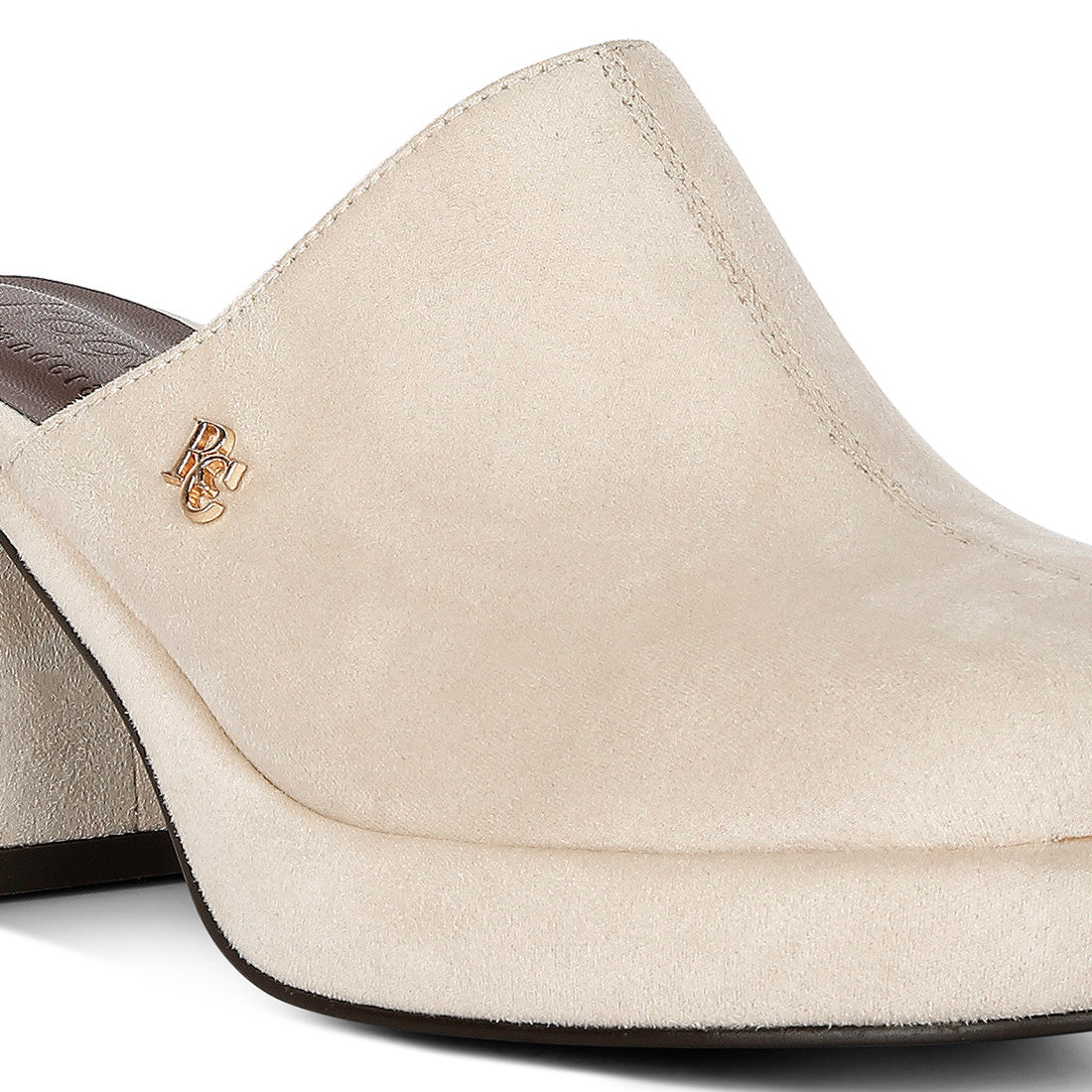 suede heeled mule sandals#color_beige