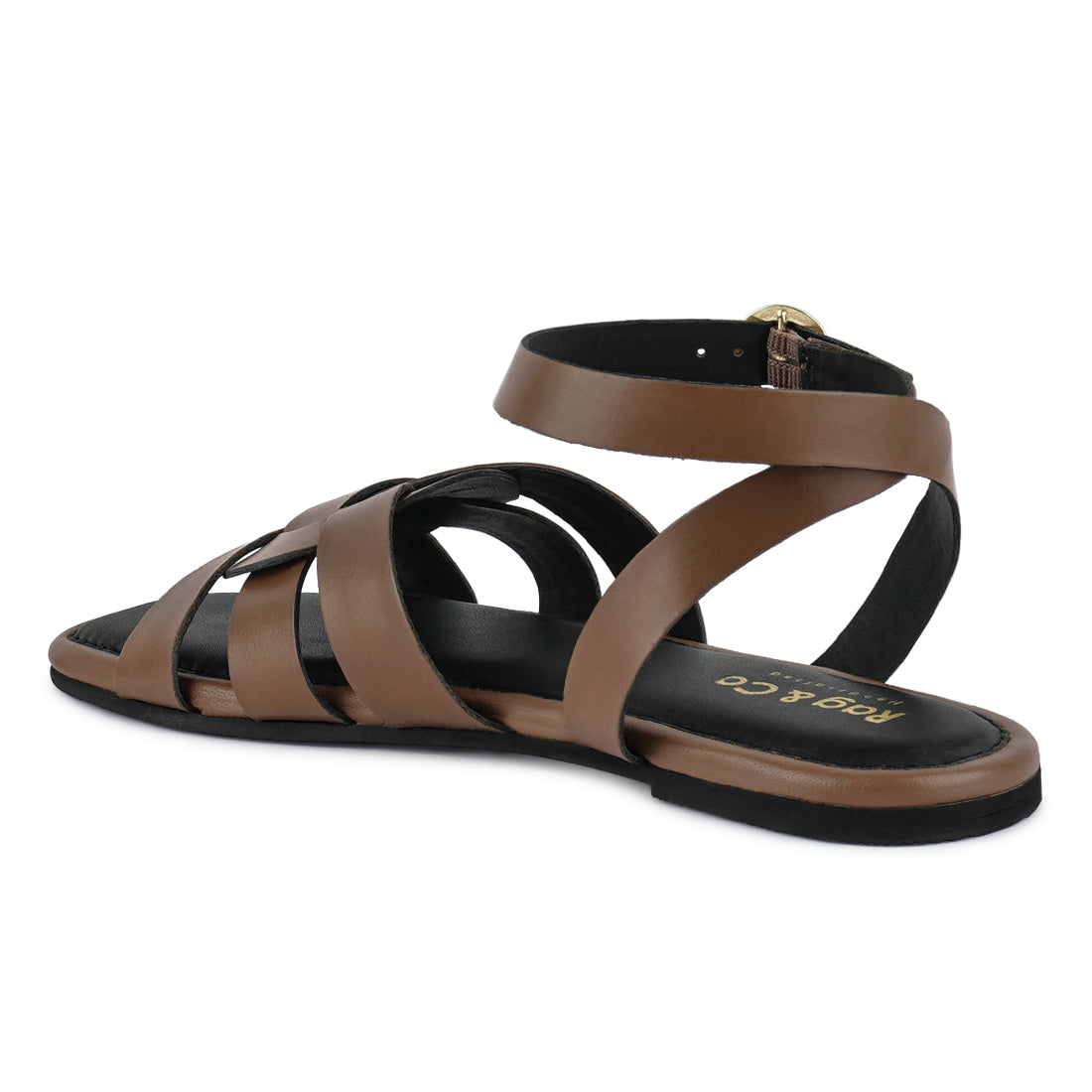 ashton flat ankle strap sandals#color_tan