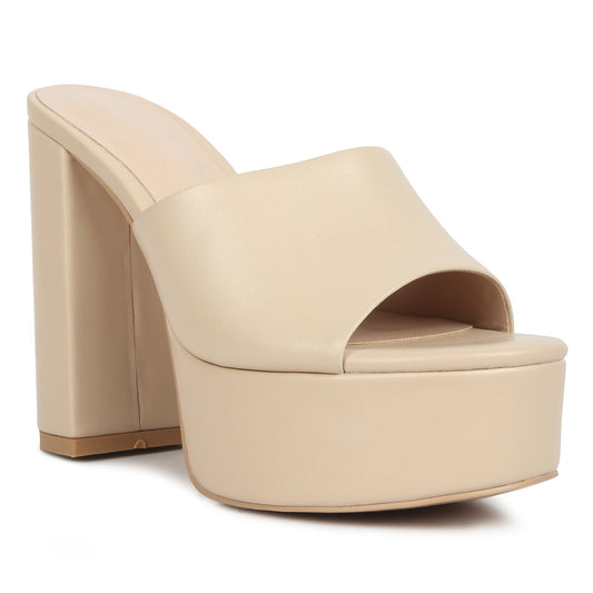 open toe high block heel sandals#color_beige