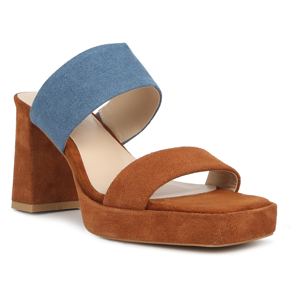 slip on platform sandals#color_tan