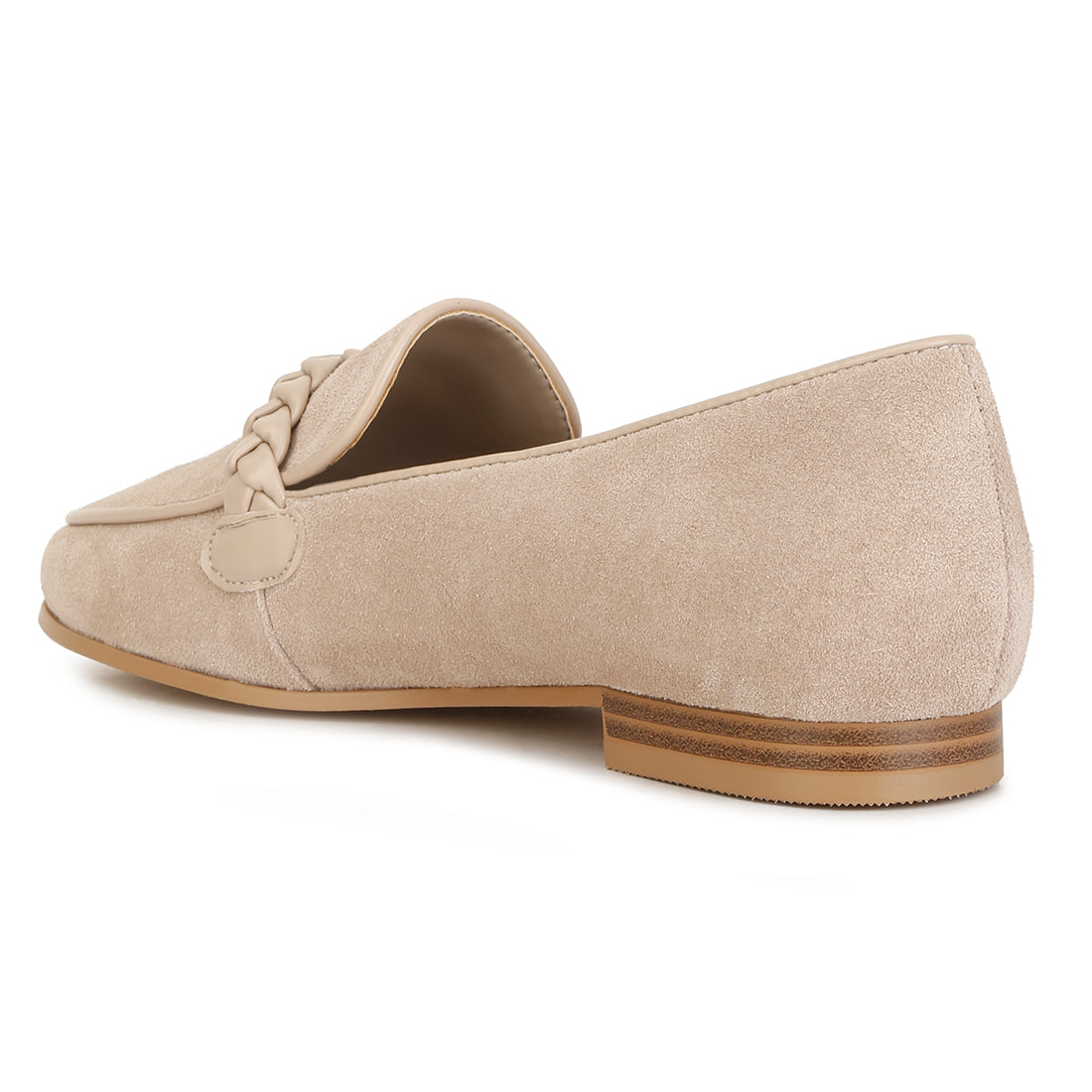 braided detail loafers#color_sand