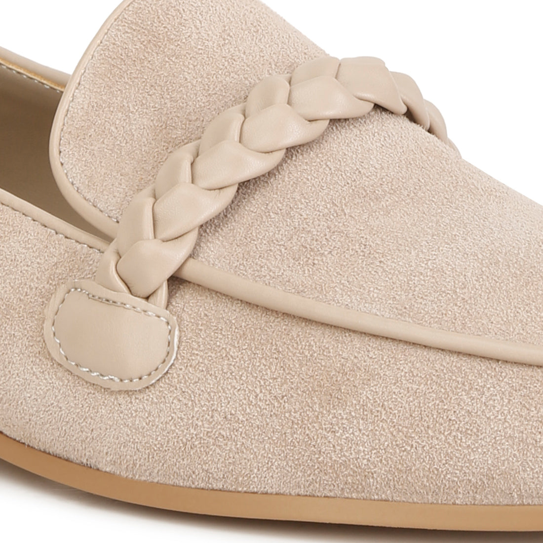 braided detail loafers#color_sand
