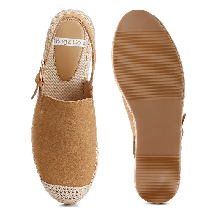 suede slingback strap espadrilles#color_tan