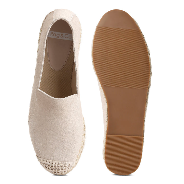 suede flatform heel espadrilles#color_beige