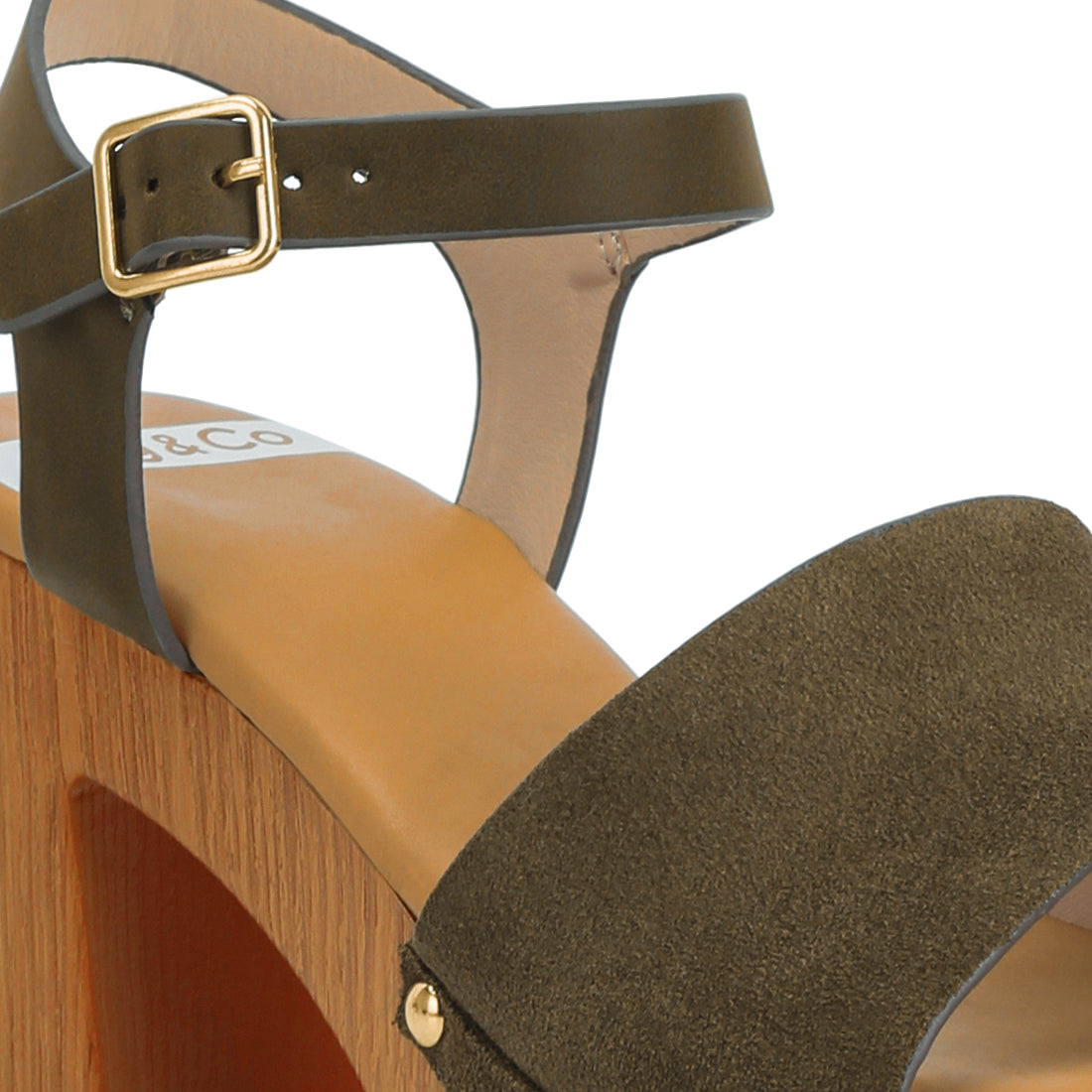 suede high block sandals#color_olive-green