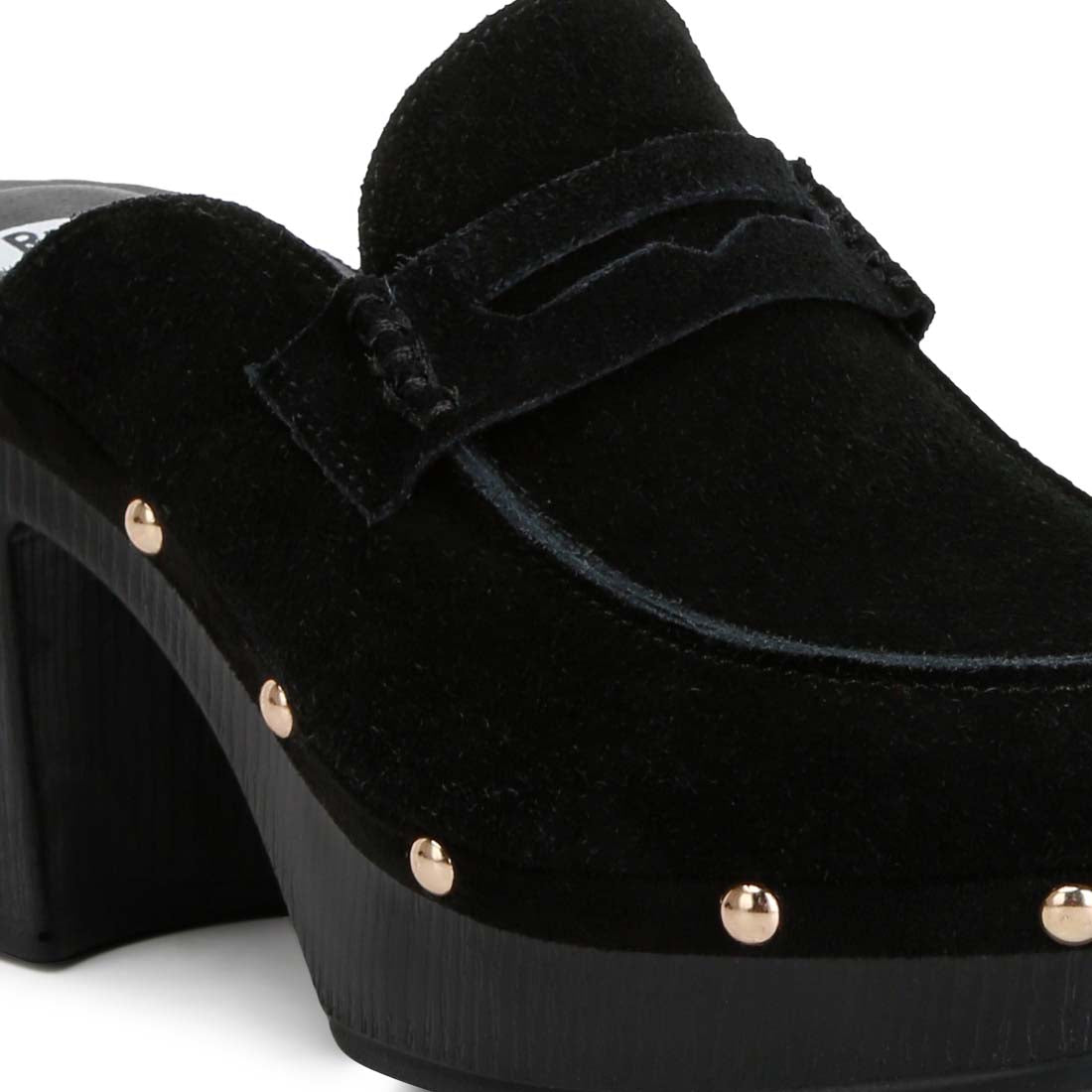 suede platform clogs#color_black