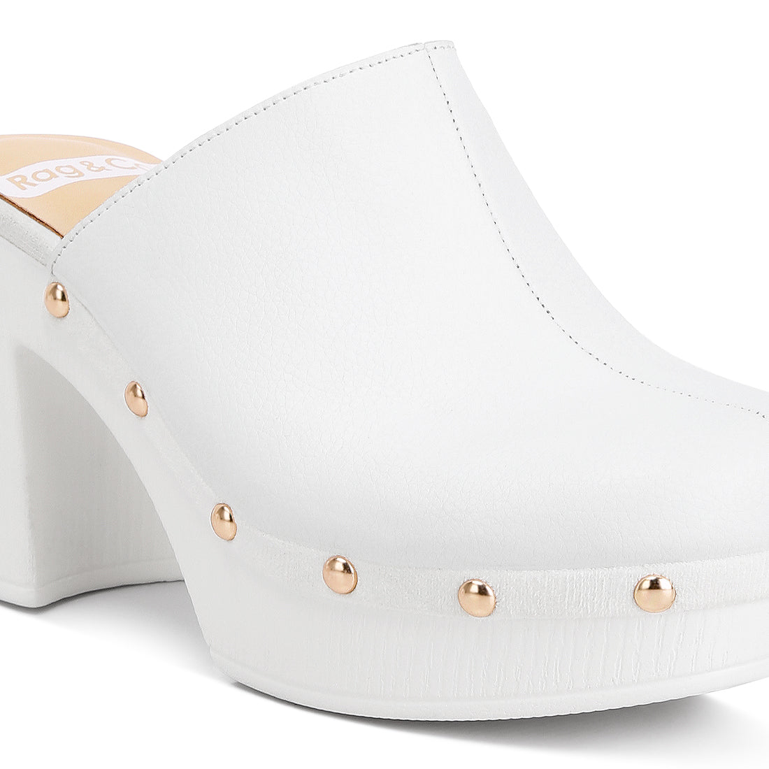 Recycled Leather Clogs