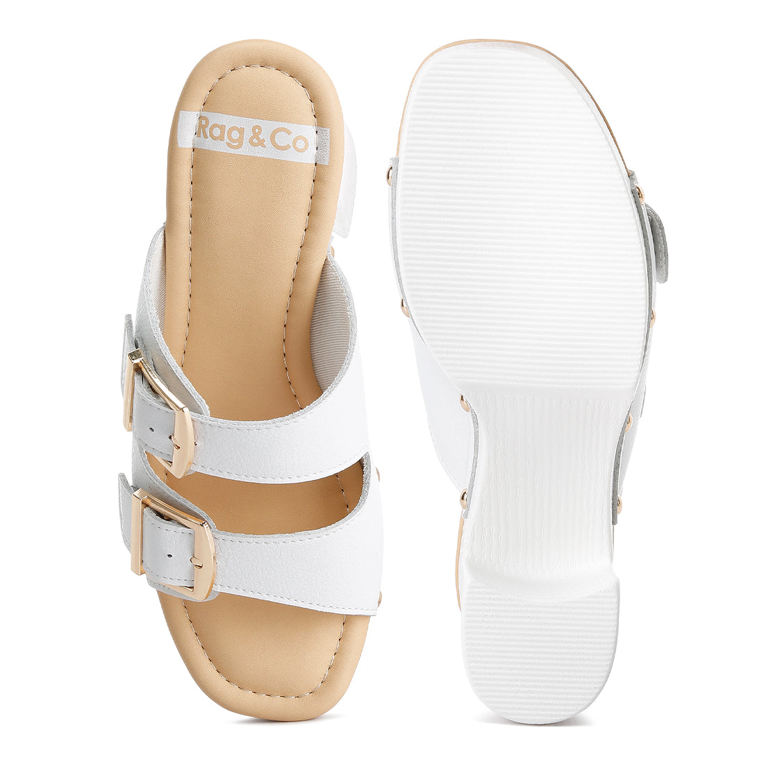 Dual Buckle Strap Clogs