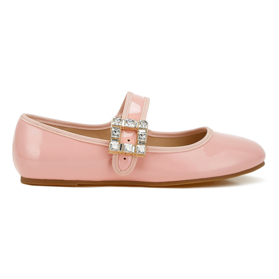 brooch mary jane sandals
#color_pink