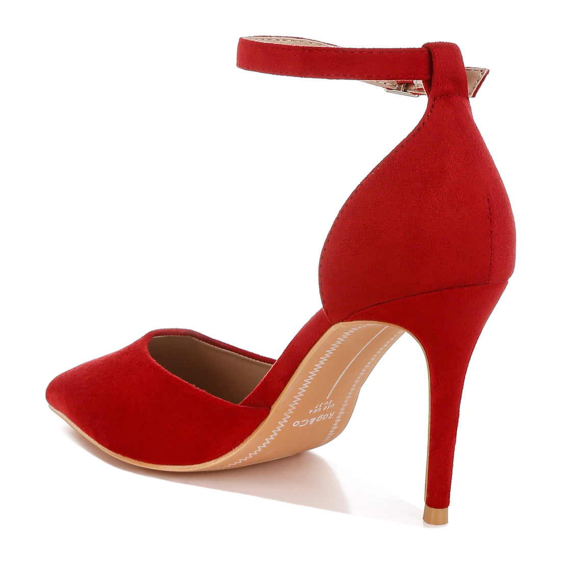 microfiber stiletto sandals#color_red