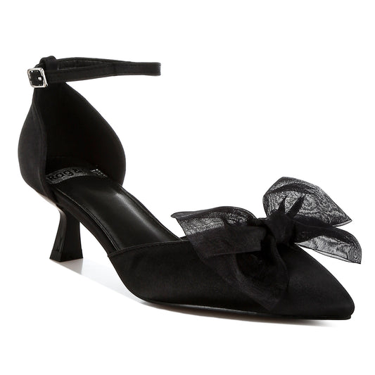 bow detail satin sandals#color_black