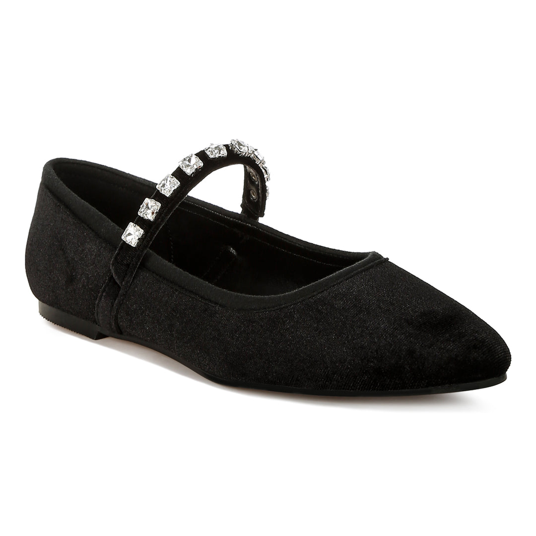 velvet mary jane ballerinas
#color_black