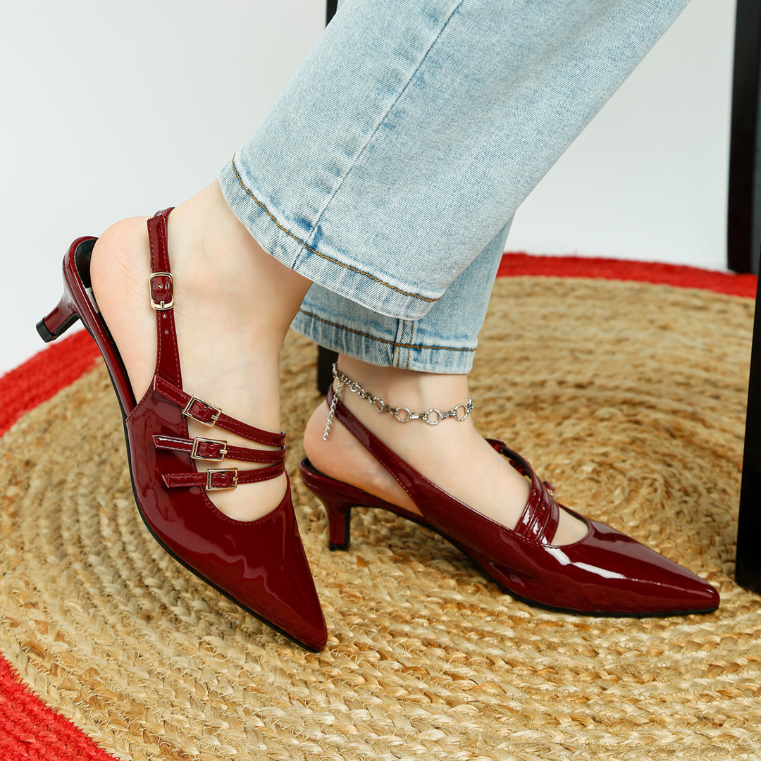 triple strap slingback sandals
#color_burgundy