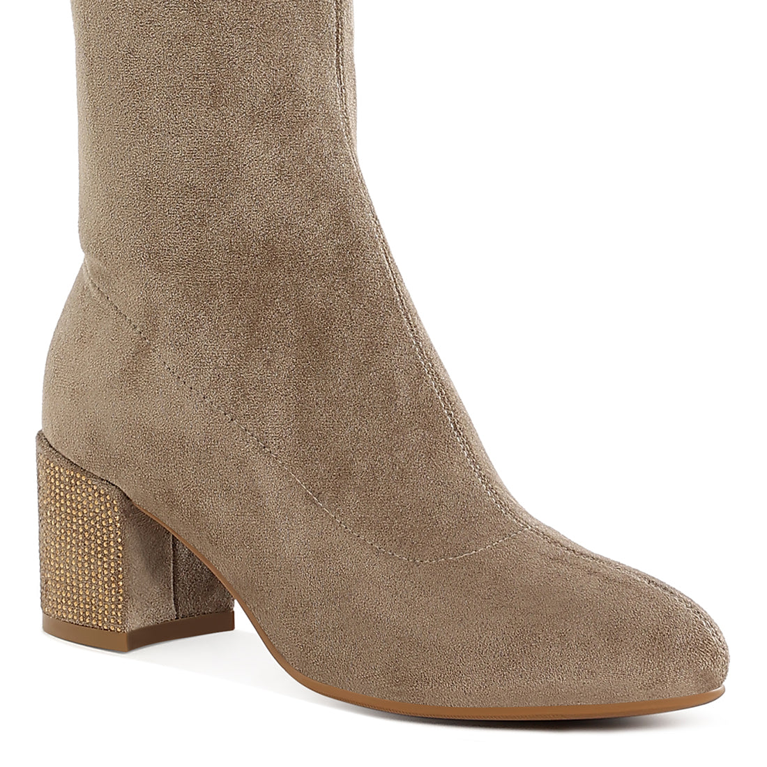 microfiber knee high boots#color_taupe