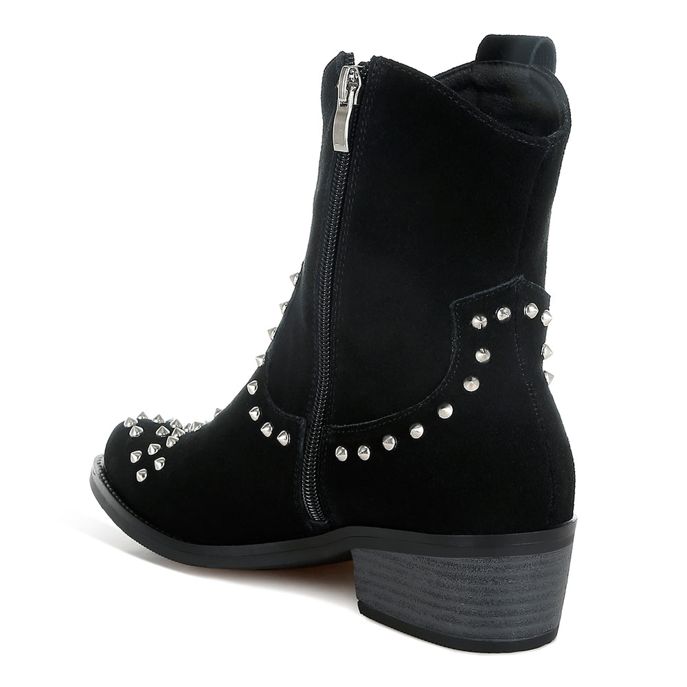 embellished studs cowboy boots#color_black